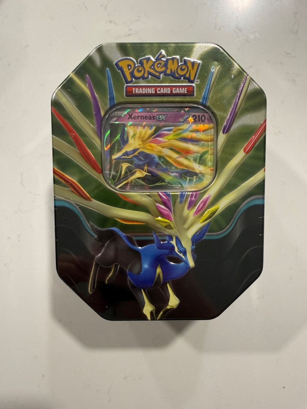 Pokémon TCG Azure Legends Tins Xerneas Ex Tin